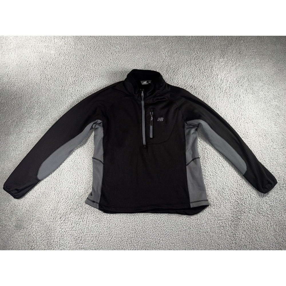 New Balance Jacket Men Medium‎ Half Zip Fleece Pullover